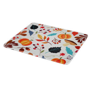 Planche À Découper Tableau de coupe Motif d'automne