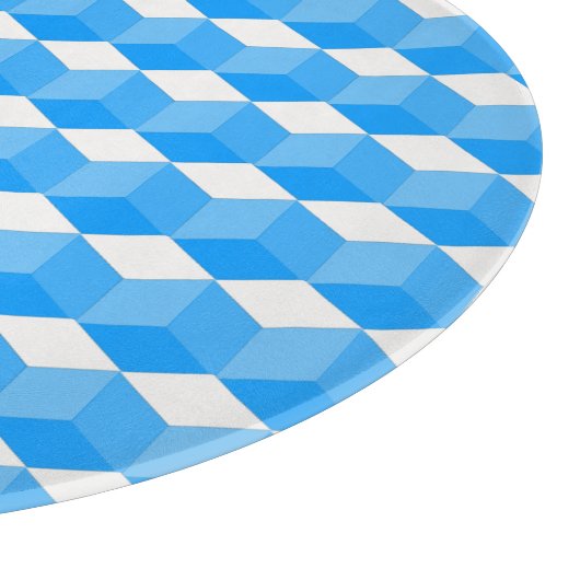 Planche À Découper Tableau de coupe - Motif de bloc en trois dimensio (Coin)