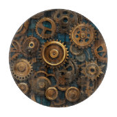 Planche À Découper Tableau de coupe Motif des engrenages (Devant)