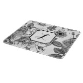 Planche À Découper Tableau de coupe Motif noir et blanc (Coin)