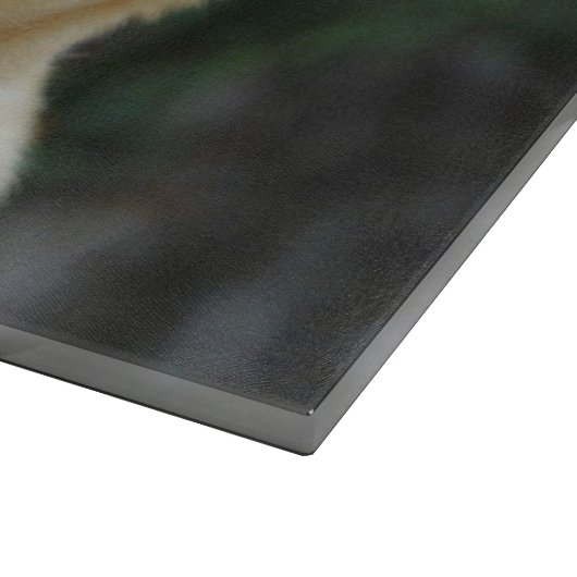 Planche À Découper Tableau de coupe photo de chien personnalisé (Coin)