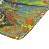 Planche À Découper Tableau de découpe Abstrait (Coin)