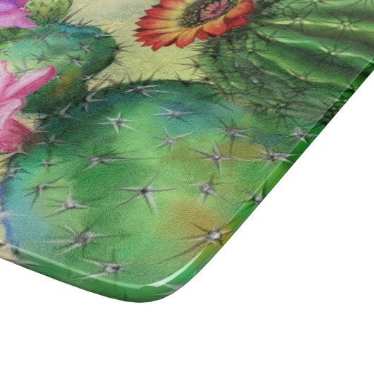 Planche À Découper Tableau de découpe Cactus (Coin)