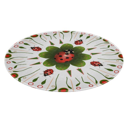 Planche À Découper Tableau de découpe de Ladybug (Coin)