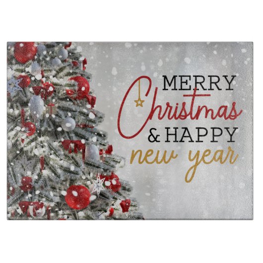 Planche À Découper Tableau de découpe de Noël (Devant)