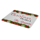 Planche À Découper Tableau de découpe de Noël personnalisé (Coin)