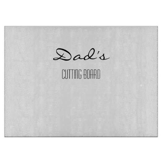 Planche À Découper Tableau de découpe de papa (Devant)