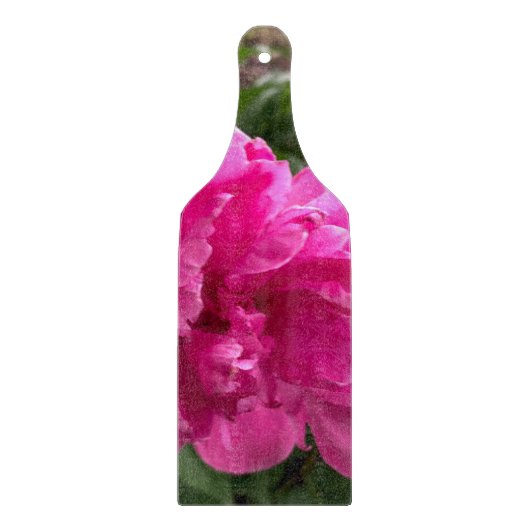 Planche À Découper Tableau de découpe de pivoine (Devant)