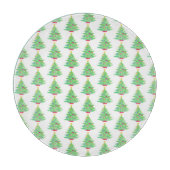Planche À Découper Tableau de découpe des arbres de Noël (Devant)