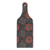 Planche À Découper Tableau de découpe des carrefours orange et gris (Devant)