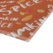 Planche À Découper Tableau de découpe des épices citrouilles (Coin)