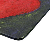 Planche À Découper Tableau de découpe du coeur peint (Coin)