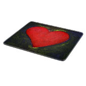Planche À Découper Tableau de découpe du coeur peint (Coin)
