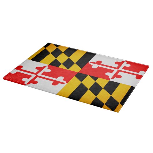 Planche À Découper Tableau de découpe du drapeau du Maryland (Coin)