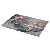 Planche À Découper Tableau de découpe du paysage du pavillon de décou (Coin)