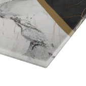 Planche À Découper Tableau de découpe en marbre sophistiqué (Coin)
