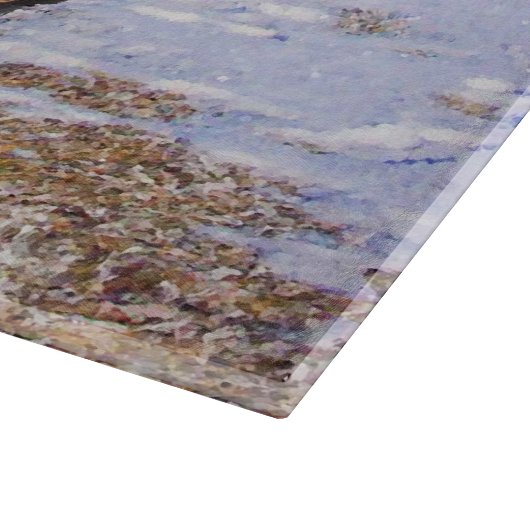Planche À Découper Tableau de découpe en verre de chien Rottweiler (Coin)