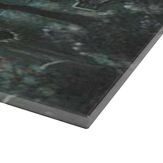 Planche À Découper Tableau de découpe fantôme de cimetière (Coin)