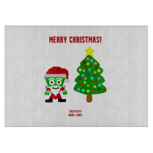 Planche À Découper Tableau de découpe FrankenFromage de Noël