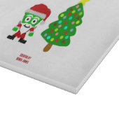 Planche À Découper Tableau de découpe FrankenFromage de Noël (Coin)