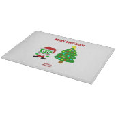 Planche À Découper Tableau de découpe FrankenFromage de Noël (Coin)