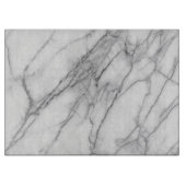 Planche À Découper Tableau de découpe Marbre blanc (Devant)