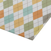 Planche À Découper Tableau de découpe Motif de diamant rétro (Coin)