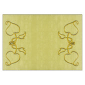 Planche À Découper Tableau de découpe - Plan des Feuilles jaunes (Devant)