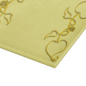 Planche À Découper Tableau de découpe - Plan des Feuilles jaunes (Coin)