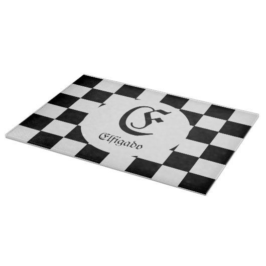 Planche À Découper Tableau décoratif d'échecs (Coin)