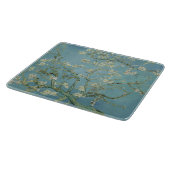 Planche À Découper Tableau des fleurs d'amandes de Van Gogh (Coin)