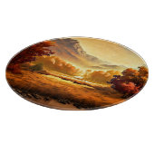 Planche À Découper Tableau Paysage Automne-68754 (Coin)