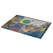 Planche À Découper TABLEAU - "Vert" - Un Abstrait de Kandinsky (Coin)