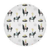 Planche À Découper Taco à propos d'amour (Devant)