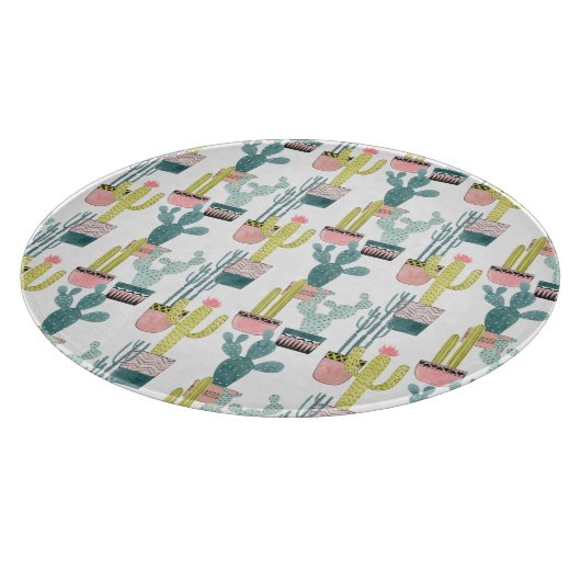 Planche À Découper Taco à propos d'amour | Motif Cactus (Coin)