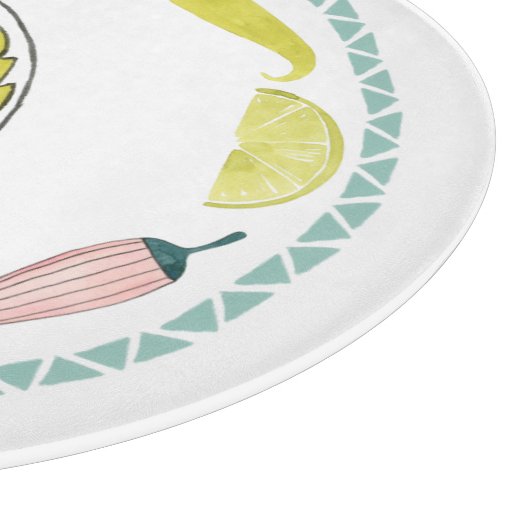 Planche À Découper Taco à propos d'amour | Taco Element Circle (Coin)