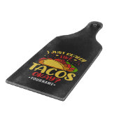 Planche À Découper Taco Funny Dit Que J'Aime Vraiment Les Tacos (Coin)