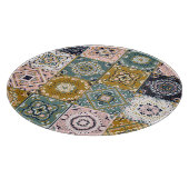 Planche À Découper Talavera Indian : Patchwork, Ethnic Mosaic. (Coin)