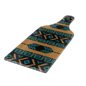 Planche À Découper Tan Turquoise Tan Sud-Ouest Aztec Tribal (Coin)