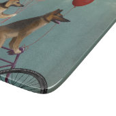 Planche À Découper Tandem de berger allemand (Coin)