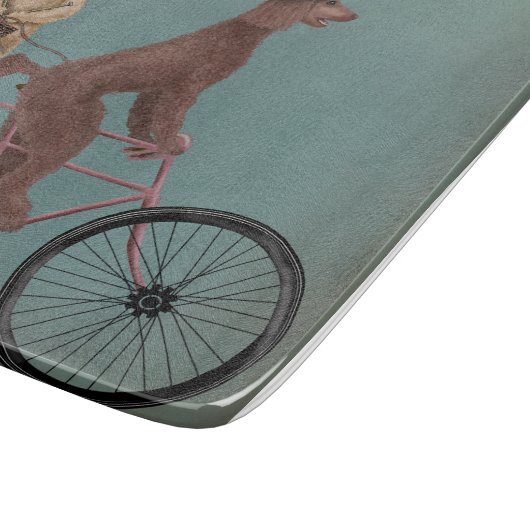 Planche À Découper Tandem de caniche (Coin)