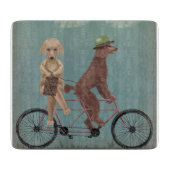 Planche À Découper Tandem de caniche (Devant)