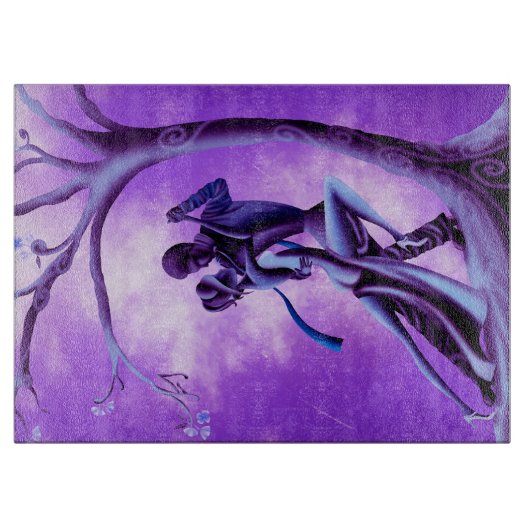 Planche À Découper Tango romantique au clair de lune (Devant)