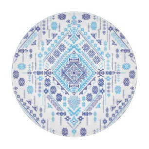 Planche À Découper Tapis en cachemire indien, motif de mandala ethniq