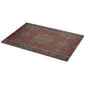 Planche À Découper Tapis Persan Rouge Bleu Classique (Coin)