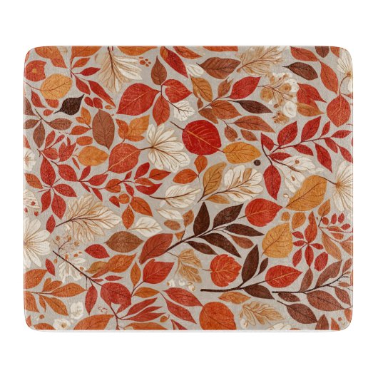 Planche À Découper Tapisserie d'automne (Devant)