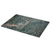 Planche À Découper Tapisserie de William Morris sur le thème des lapi (Coin)