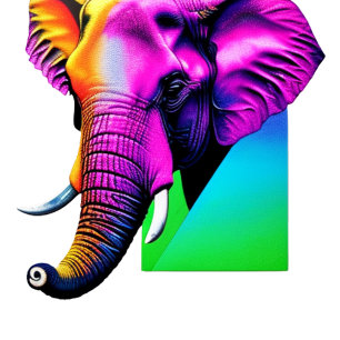 Planche À Découper Tapisserie éléphant vibrant Dessous de verre en ve