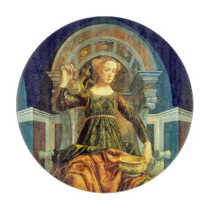 PLANCHE À DÉCOUPER TAROTS DE RENAISSANCE ANTIQUE 14 / TEMPÉRANCE