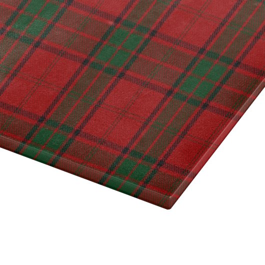 Planche À Découper Tartan écossais de Maxwell de clan (Coin)